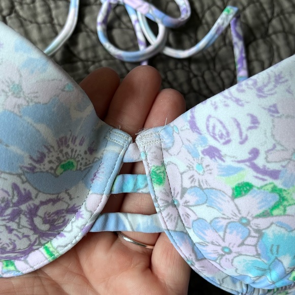 High waisted floral bikini - Picture 6 of 8